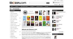 Desktop Screenshot of ebozon.com